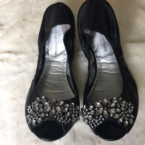 Adrienne vittadini rhinestone flats